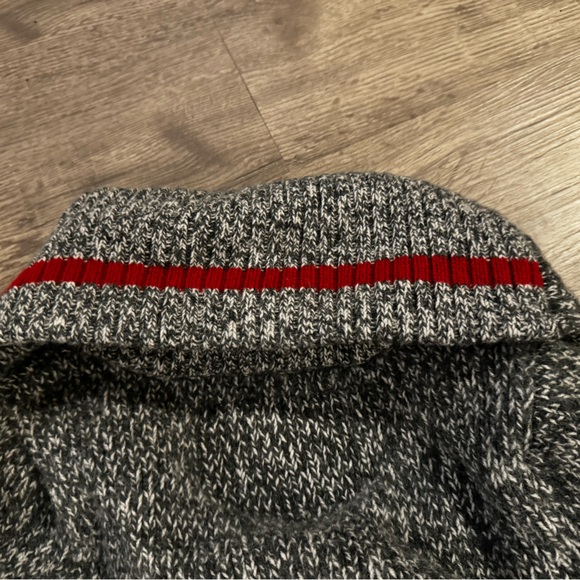 Roots salt and pepper cardigan with one fastener - Picture 6 of 6